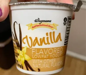 Lowfat vanilla yogurt