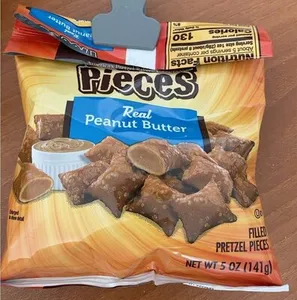 Snyder's of hanover real peanut butter filled pretzel pieces