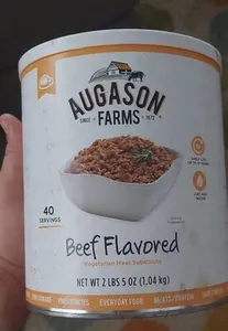 Beef Flavored Vegetarian Meat Substitute