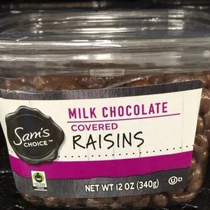 Milk Chocolate Covered Raisins