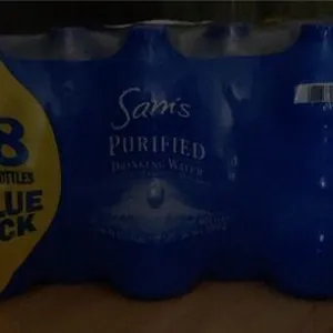 Purified drinking water