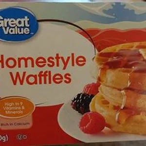 Great value, homestyle waffles