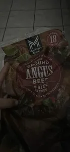 GROUND ANGUS BEEF & BEEF PATTIES