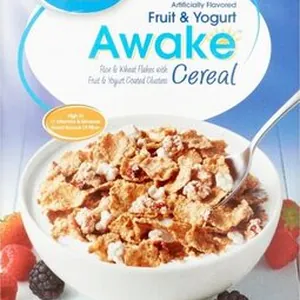 Awake fruit yogurt cereal