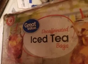 Great Value Decaffeinated Iced TeabagsGreat Value