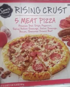 Sam's Choice Rising Crust 5 Meat Pizza