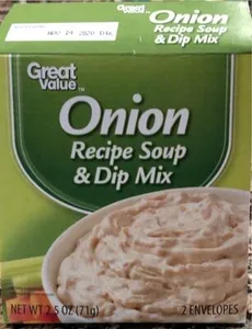 Onion Recipe soup and Dip mix