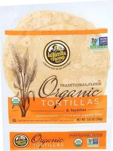organic traditional flour tortillas