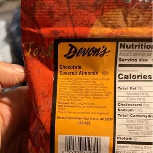 Chocolate Covered Almonds