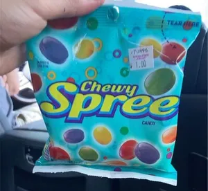 Chewy spree candy