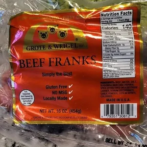 Beef frank