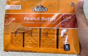 Crackers Cheese With Peanut Butter 11.06Oz