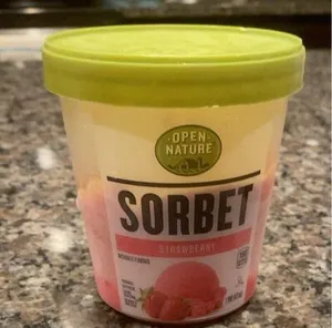 OPEN NATURE Strawberry Sorbet