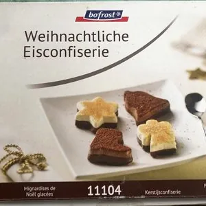 Figuras heladas navideñas