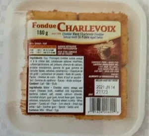 Fondant charlevoix