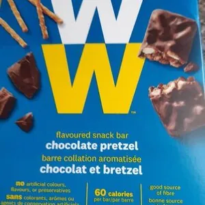 Barre WW chocolat bretzel
