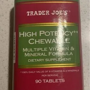 High potrncy chewable