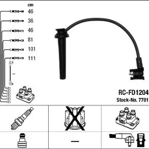 Tändkabelsats NGK 7701