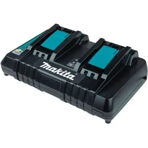 Makita DC18RD - Batterilader - til 2 batterier