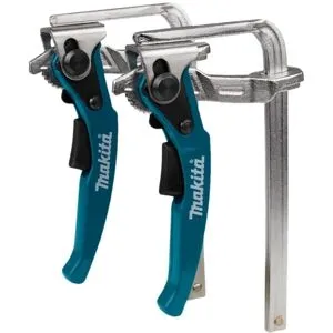 Makita - Klämma för styrskena - 2 delar - för Makita DHS630Z; XGT HS011GT201