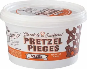 Ashers milk chocolate pretzel pieces