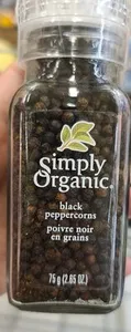 Black peppercorns