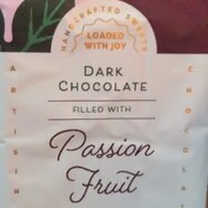 Dark Chocolate Filled With Passion Fruit