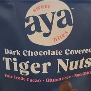 Dark chocolate covered tiger nuts