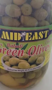 Baladi Green olives