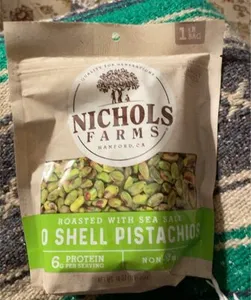 Nichols farms roasted salted kernels california