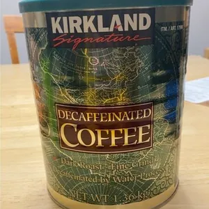 Decaffeinates coffee