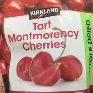 Tart montmorency cherries