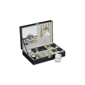 Svart klocklåda för 8 klockor