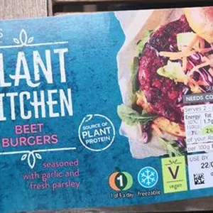 Plant kitchen beet burger