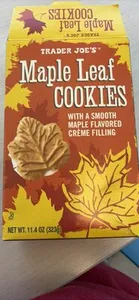 Maple Leaf Cookies