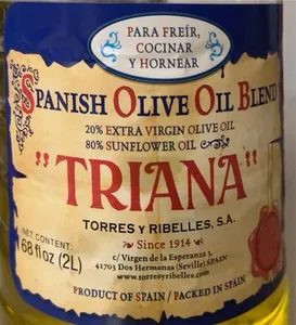 Panish olive oil blend