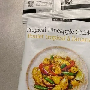 Poulet tropical a l’ananas