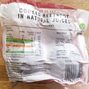 Cooked Beetroot in Natural Juice