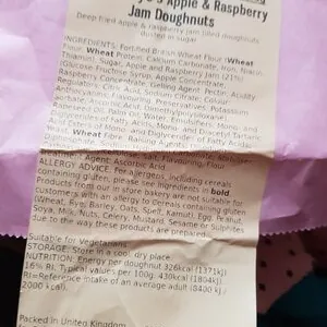 Apple & Raspberry Jam Doughnuts