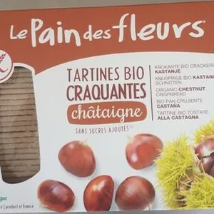 Tartine bio craquant au sarrasin