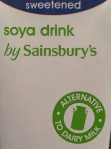 Soya drink by Sainsbury's