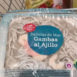 Delicias del mar gambas al ajillo