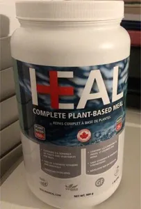 Repas complet à base de plantes