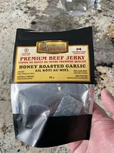 Honey Roasted Garlic Premium Beef Jerky