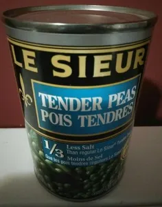 Tender peas / Pois tendres