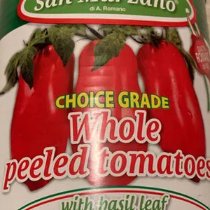 Tomates entières pelées