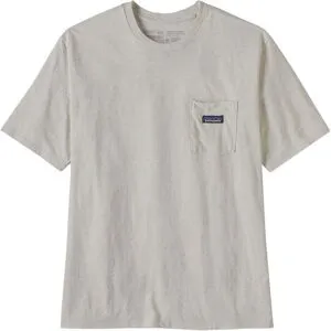 Patagonia Daily Pocket Tee Herr, XL, Birch White