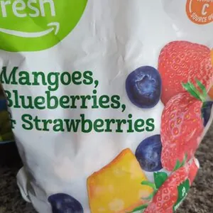 Mangoes, Blueberries and Blueberries