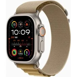 Apple Watch Ultra 2 (2024)   GPS + Cellular   naturlig   Alpine Loop Mandel Medium