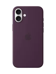 iPhone 16 Plus Silicone Case with MagSafe - Plum